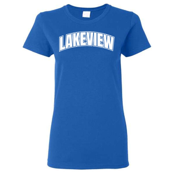 Gildan Women's Lakeview Printed T-Shirt Thumbnail